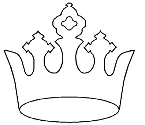 King Crown Template Printable